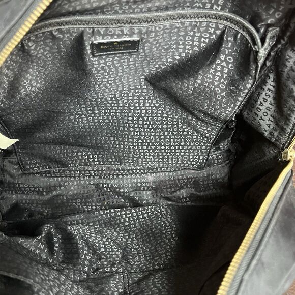 Kate Spade‎ Large Nylon Backpack Work Bag Black - Straps Need Reinforcement main image 8